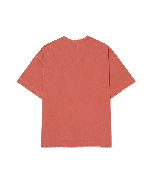 Camiseta Piet "Sun Faded Basics" Vermelho