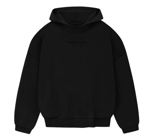 Moletom Essentials Fear of God "Jet Black FW23" Preto