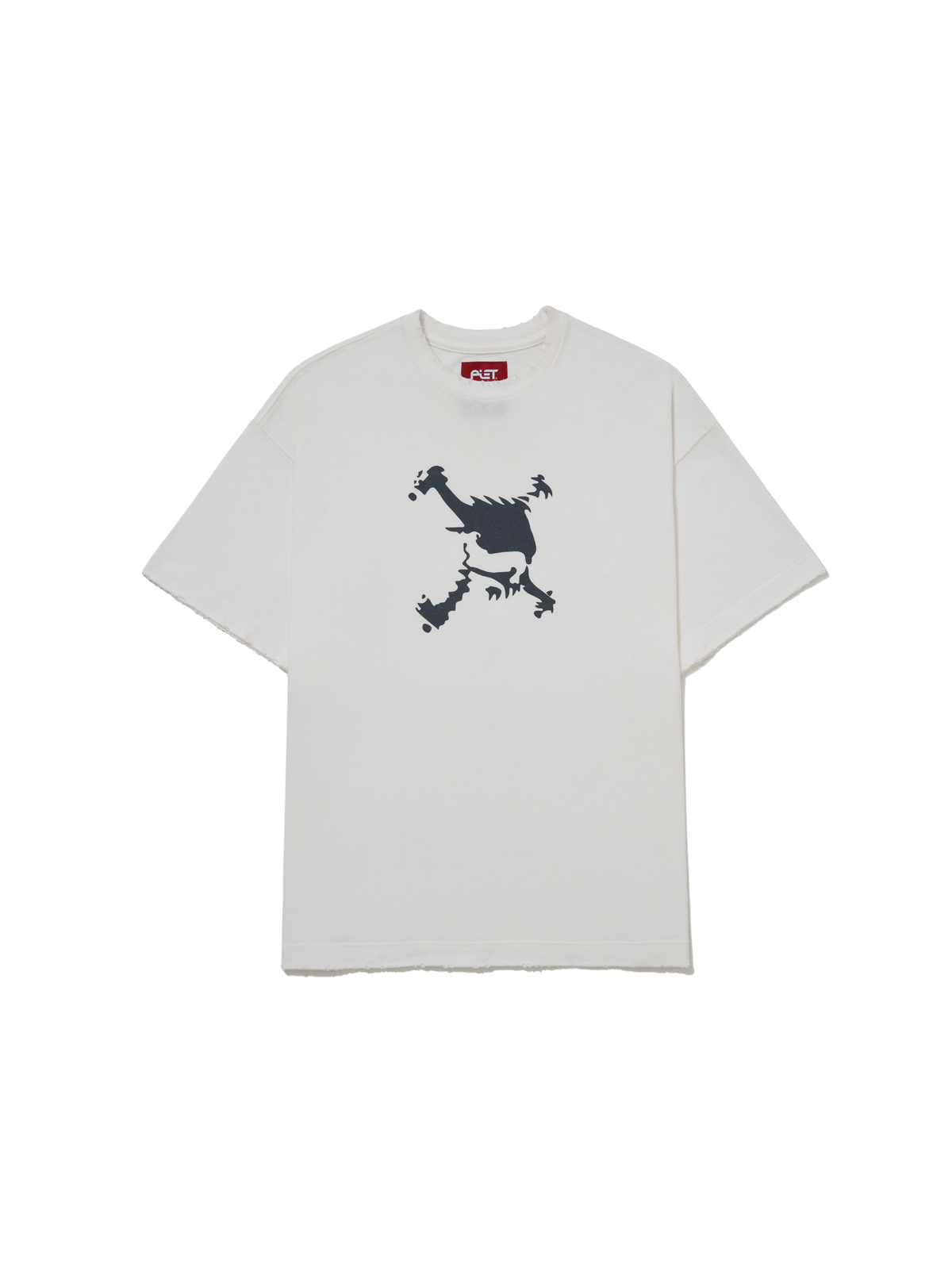 Camiseta Piet x Oakley "Skull" Branco