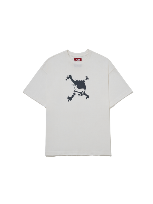 Camiseta Piet x Oakley "Skull" Branco