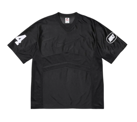 Jersey Supreme FW26 x Nike "Football Jersey" Preto