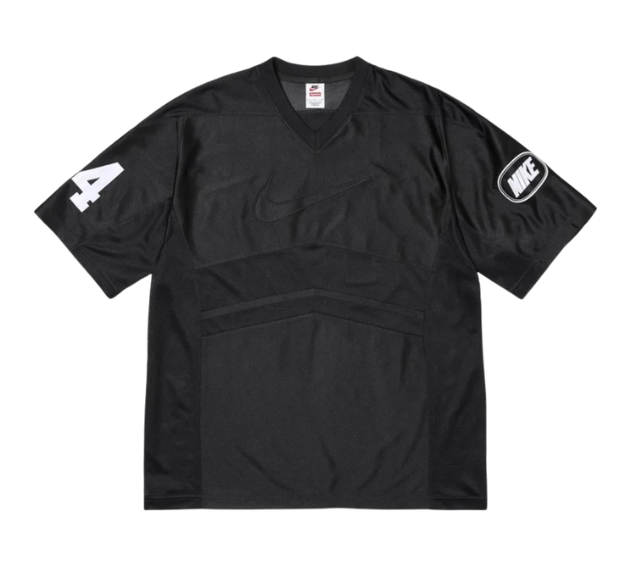 Jersey Supreme FW26 x Nike "Football Jersey" Preto
