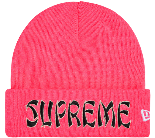 Touca Supreme FW26 x New Era "Action" Rosa