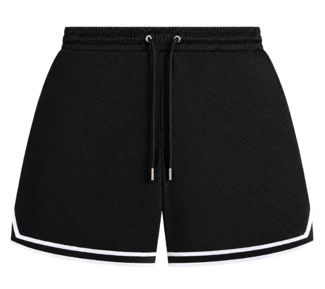 Shorts Kith "Curtis Mesh Short Black" Preto