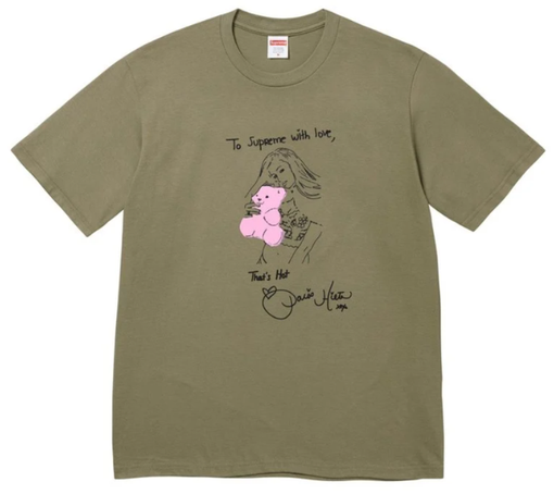 Camiseta Supreme FW26 "Paris" Verde