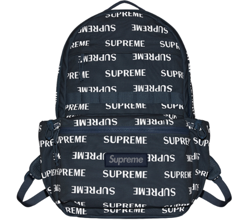 Mochila Supreme FW26 "Backpack" Cinza
