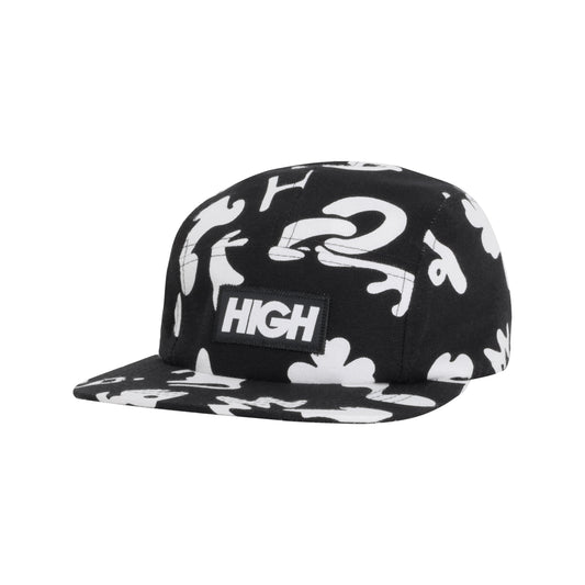 Boné 5 Panel High "Overall" Preto 3744