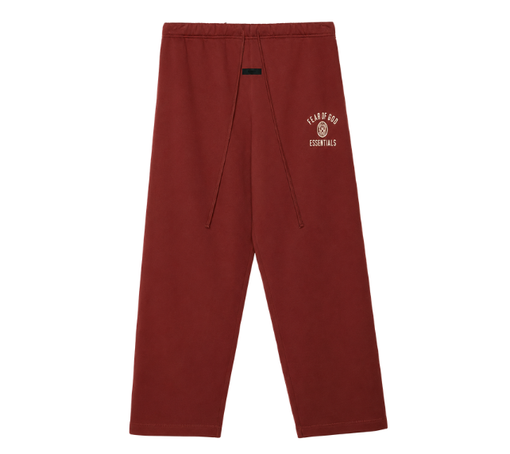 Calça Fear Of God Essentials "Relaxed Crimson" Vermelho