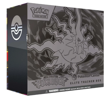 Pokémon TCG: Mega Evolution - Pitch Black - Elite Trainer Box - Inglês