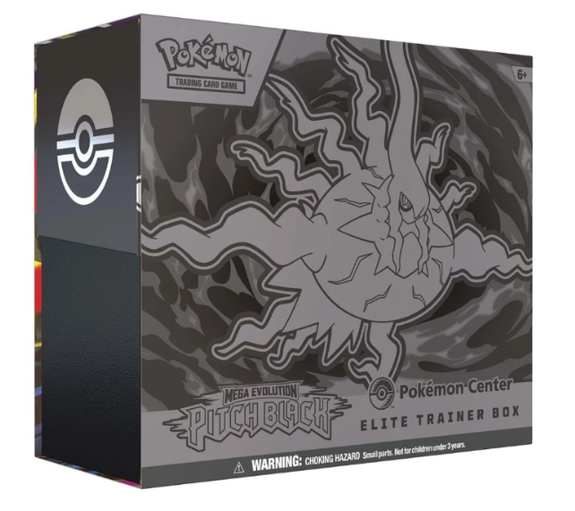 Pokémon TCG: Mega Evolution - Pitch Black - Elite Trainer Box - Inglês