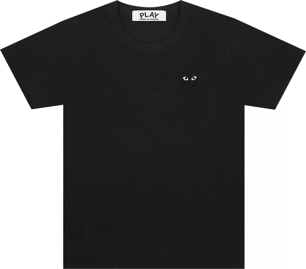 Camiseta Comme Des Garçons PLAY "Little Heart Black" Preto