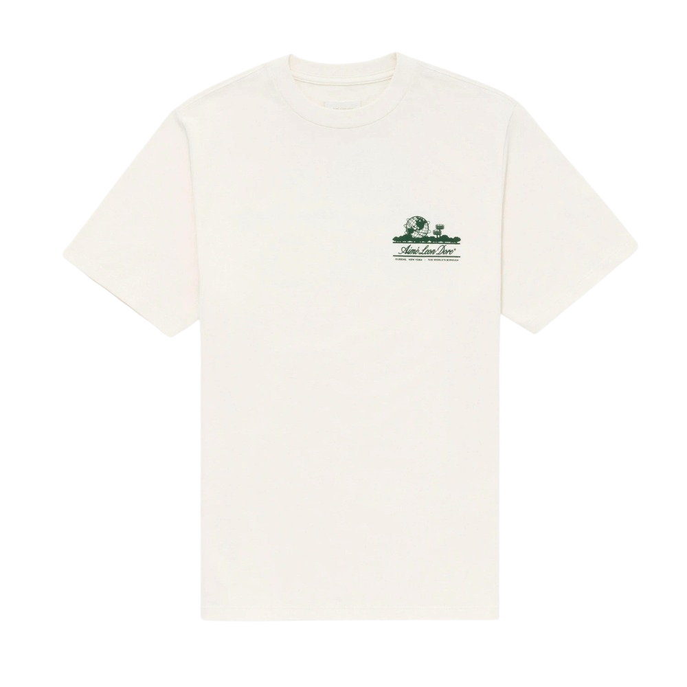 Camiseta Aimé Leon Dore "Unisphere" Branco