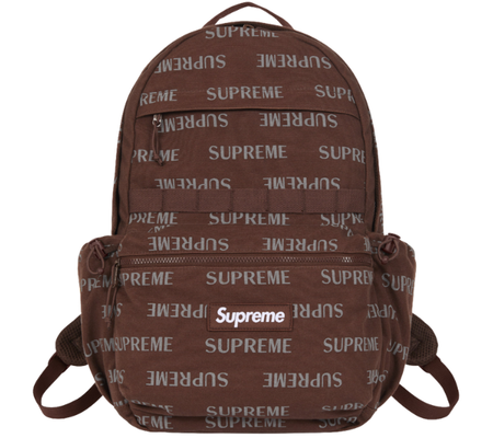 Mochila Supreme FW26 "Backpack" Marrom