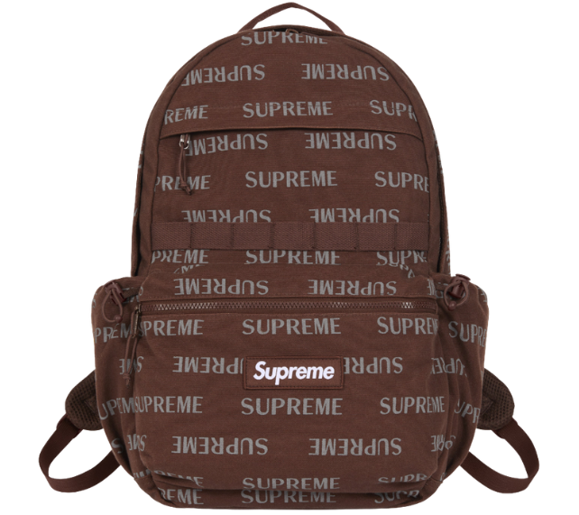 Mochila Supreme FW26 "Backpack" Marrom