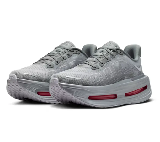 Tênis Nike Vomero Premium "Geyser Grey Metallic Silver" Cinza