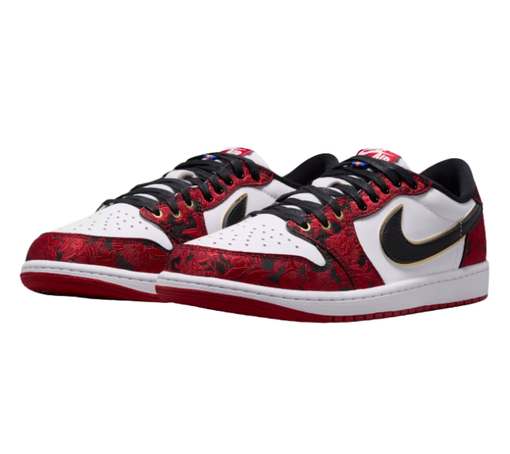 Tênis Nike Air Jordan 1 Low "Last Dance At The Garden Varsity Red" Vermelho