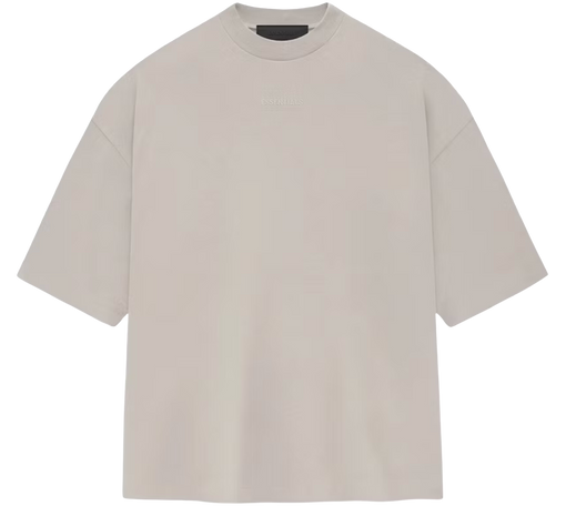 Camiseta Essentials Fear of God "Silver Cloud" Cinza