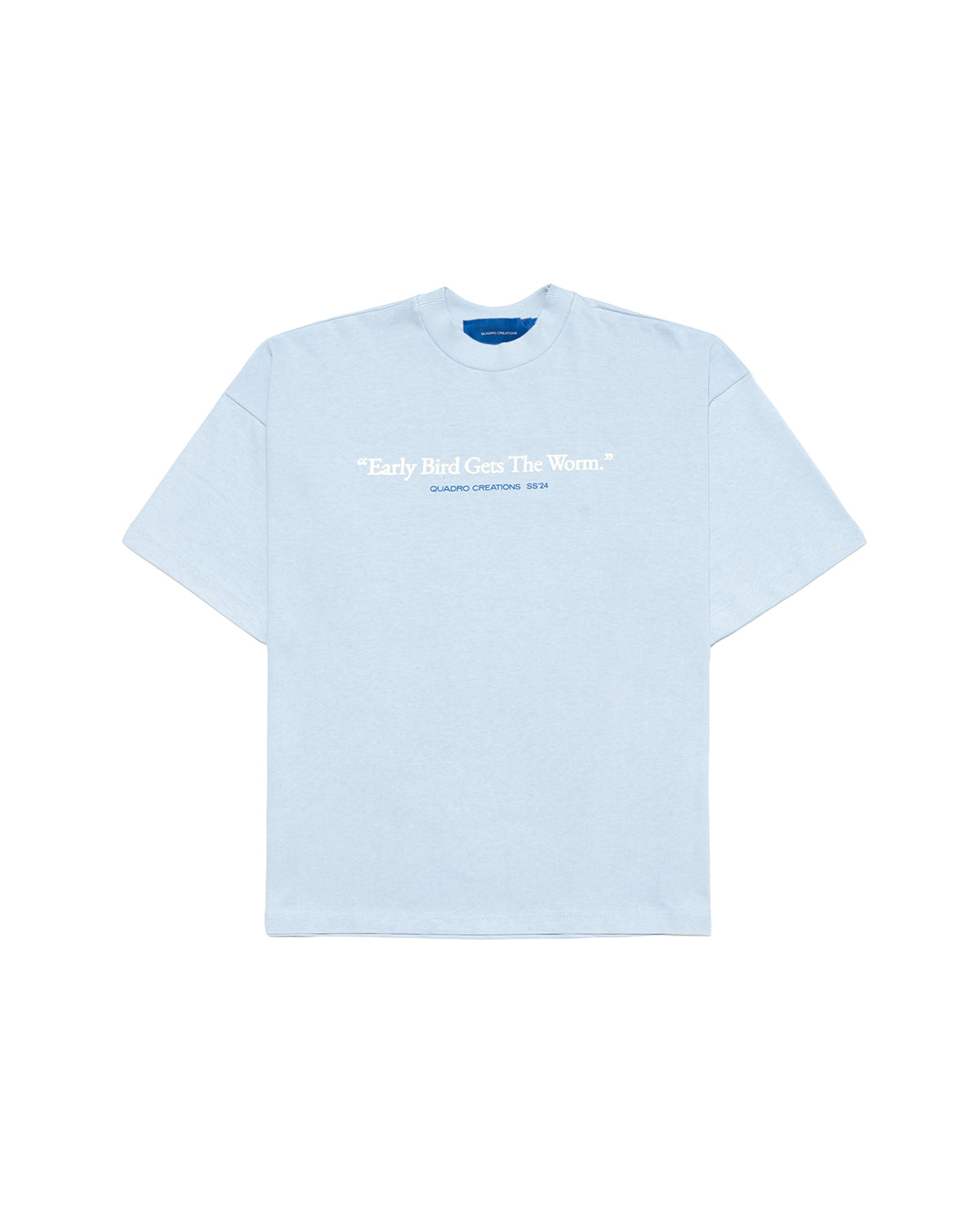 Camiseta Quadro Creations "Early Bird" Azul