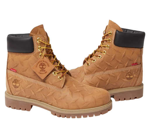 Bota Supreme FW26 x Timberland "Diamond Plate 6" Premium Waterproof Boot" Bege