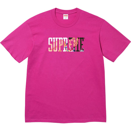 Camiseta Supreme "Tera Patrick" Rosa