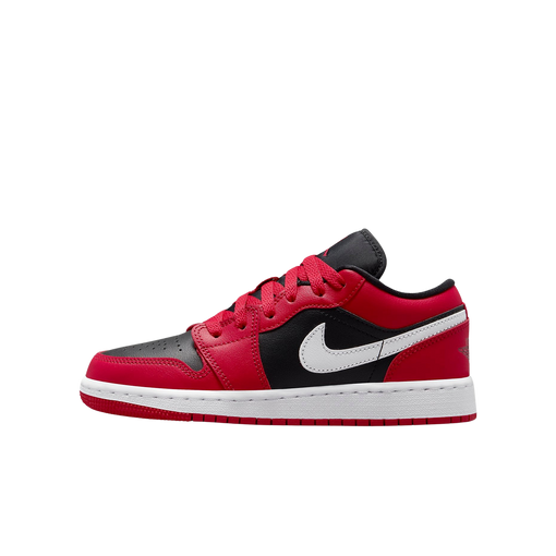 Tênis Air Jordan 1 Low "Black Very Berry" Preto/Vermelho