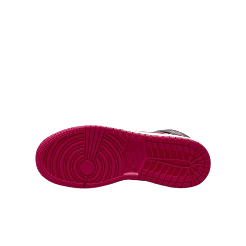 Tênis Air Jordan 1 Mid "White Very Berry" Branco/Vermelho
