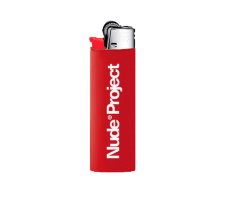 Isqueiro Nude Project "Out of office" Vermelho