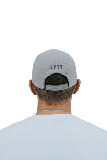 Boné 5 Panel Captive "Grey Dust" Cinza
