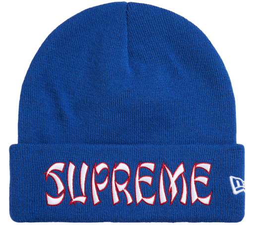 Touca Supreme FW26 x New Era "Action" Azul