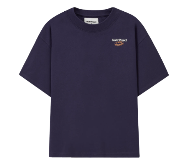 Camiseta Nude Project "Shift" Azul Marinho