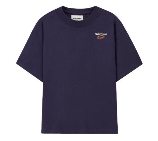 Camiseta Nude Project "Shift" Azul Marinho