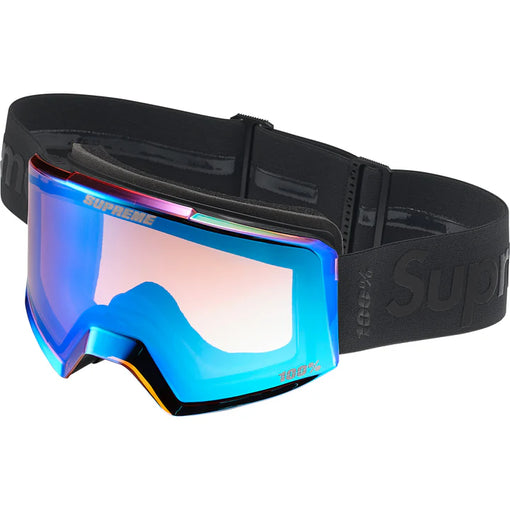 Óculos Supreme x 100% NORG Goggles FW25 "Black" Preto