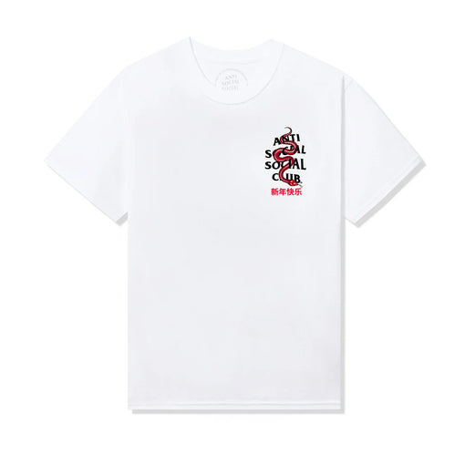 Camiseta ASSC Anti Social Social Club "Year Of The Snake Wisdom" Branco