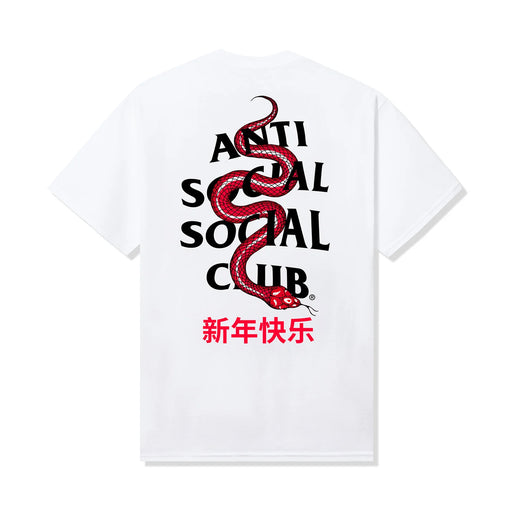 Camiseta ASSC Anti Social Social Club "Year Of The Snake Wisdom" Branco