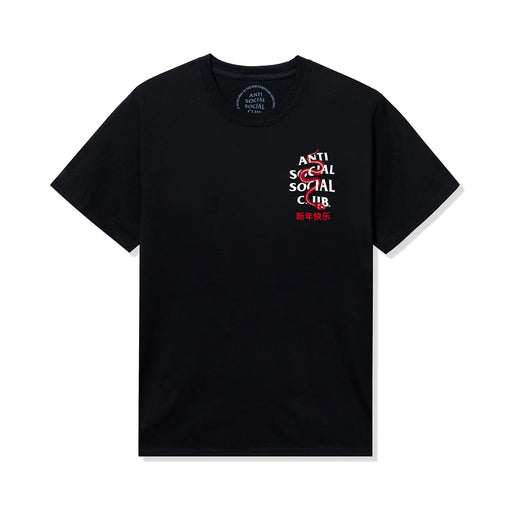 Camiseta ASSC Anti Social Social Club "Year Of The Snake Wisdom" Preto