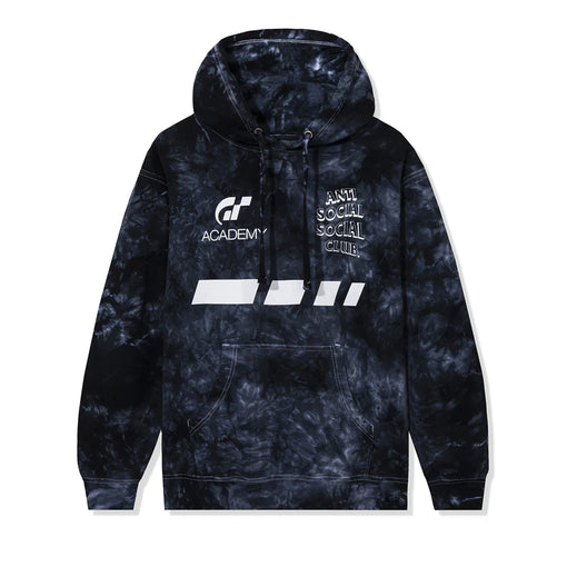 Moletom Anti Social Social Club x Grand Turismo "Tie Dye" Preto