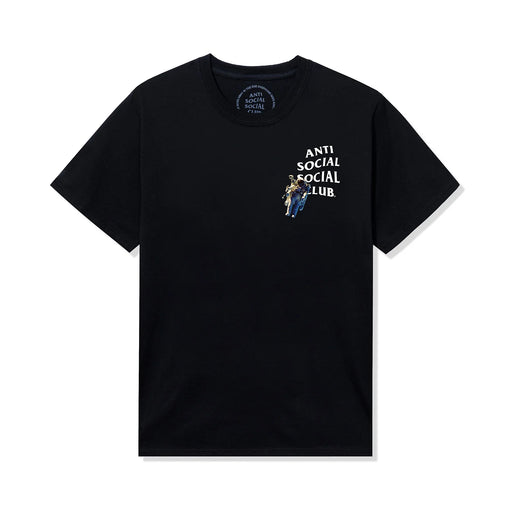 Camiseta ASSC Anti Social Social Club "Solar Flare" Preto