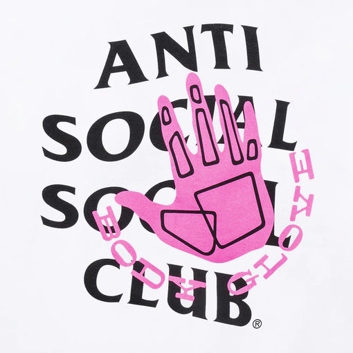 Camiseta Anti Social Social Club x Body Glove "Spray" Branco