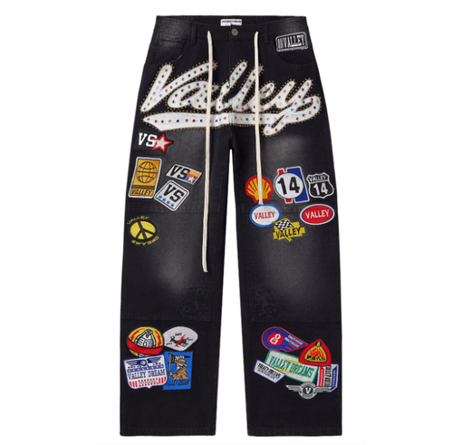 Calça Valley "1980 S Painters" Preto
