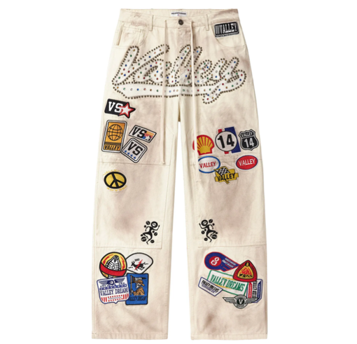 Calça Valley "1980 S Painters" Creme
