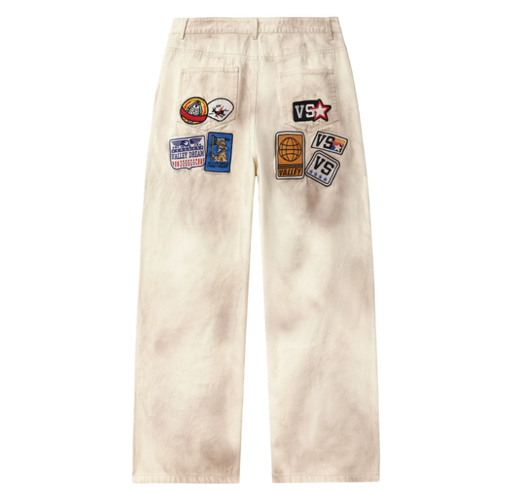 Calça Valley "1980 S Painters" Creme
