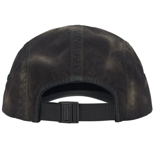 Boné Supreme SS26 "Overdyed Camp Cap" Preto