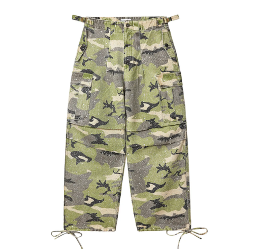 Calça Valley "Crystal Camo Cargos" Camuflado