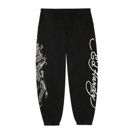 Calça de Moletom Exclusivist 1of1 x Ed Hardy Hidden Dragon Preto