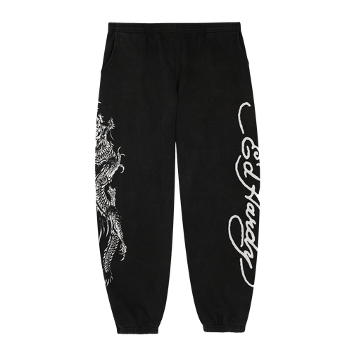 Calça de Moletom Exclusivist 1of1 x Ed Hardy Hidden Dragon Preto