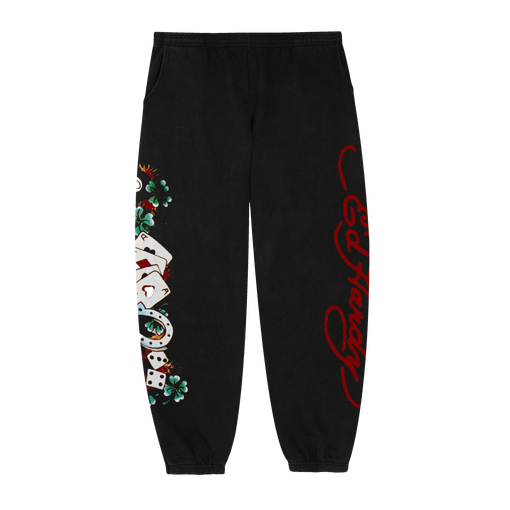 Calça de Moletom Exclusivist 1of1 x Ed Hardy Sin City Preto