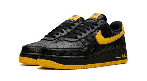 Tênis Nike Air Force 1 Low "Kobe Bryant Lakers Away" Preto (Numbered Edition of 8000)