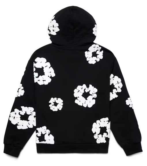 Moletom Denim Tears "The Cotton Wreath Sweatshirt" Preto
