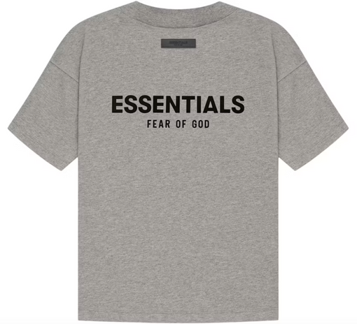 Camiseta Essentials Fear of God "Dark Oatmeal" Cinza