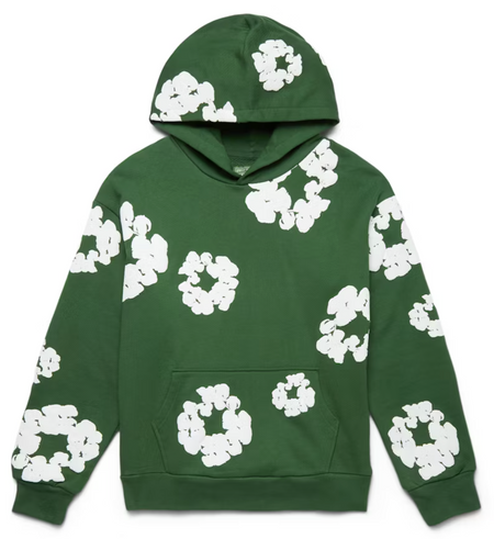 Moletom Denim Tears "The Cotton Wreath Sweatshirt" Verde